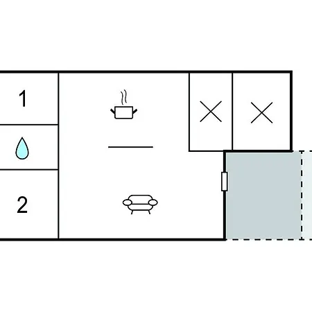 2 Bedroom Gorgeous In Prázdninový dům